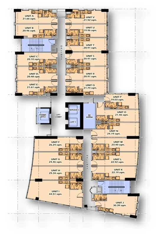 Symphony Towers Condo Floor Plan
