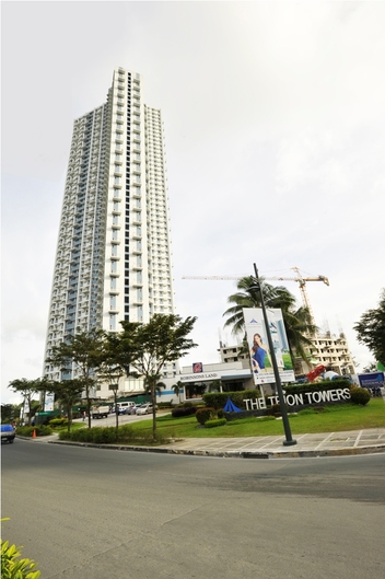The Trion Towers Building Facade