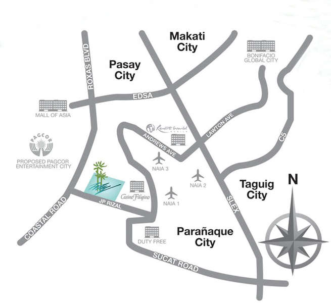 Location of Arista Place